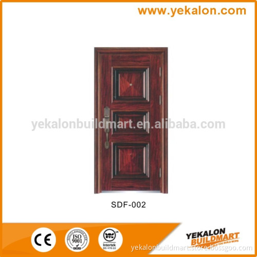Yekalon SDF-002 Frosted heat transfer security steel door